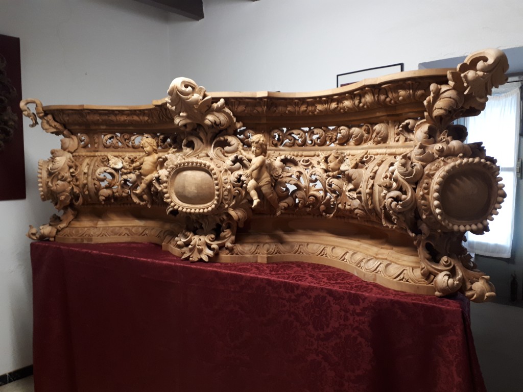 TALLA PASO ORACIÓN EN EL HUERTO DE LOS OLIVOS POR DON JOSÉ CARLOS LIGERO CANO DE OSUNA (SEVILLA)