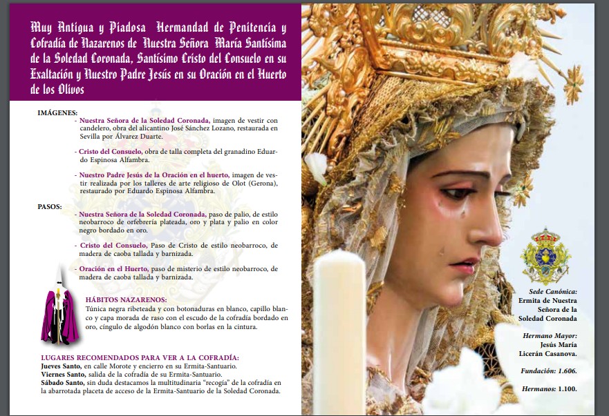 Programa Semana Santa 2020 Huéscar